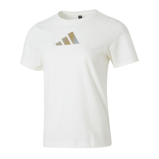 阿迪达斯 （adidas）女装运动套装25夏新款舒适透气简约短袖T恤宽松运动长裤 两件套 JM8803+JD6522 M