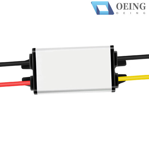 DC DC transformer module 48V36V24V to 12V2A3A5A10A15A automotive buck converter power converter 17-55V to 12V15A (waterproof large aluminum)