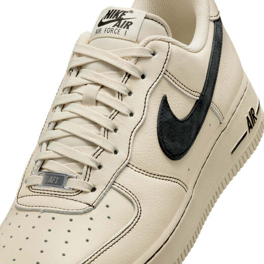 耐克空军一号男子胶底板鞋秋运动鞋官方NIKE AIR FORCE 1 HQ2037 200浅卡其/黑 41