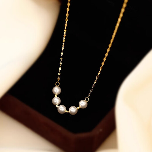 Mendali brand necklace for women 925 silver pearl necklace 2025 new niche light luxury high-end feel can be engraving for free. To write a greeting card, you need to contact customer service (remark the required color)