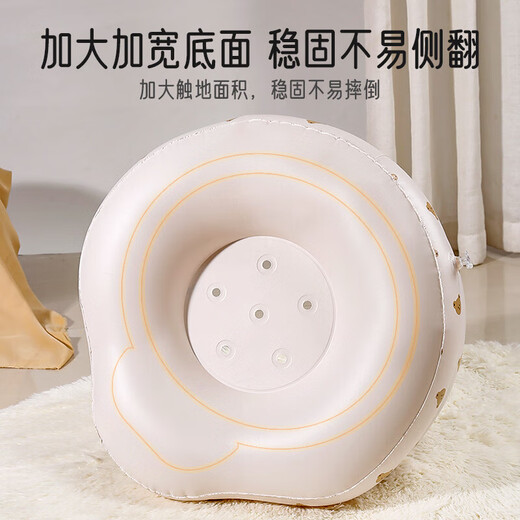 Aibao learns to sit on a chair and pillow baby practice sitting artifact baby dining chair learns to coax the baby artifact inflatable anti-fall chair bear G026