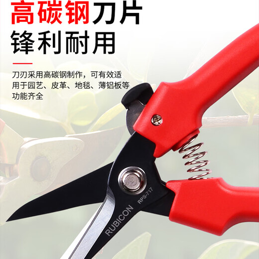 Robin Hood (RUBICON) branch pruning shears, multi-purpose pruning shears, fruit tree shears, high branch shears, garden shears, gardening shears RPS-717