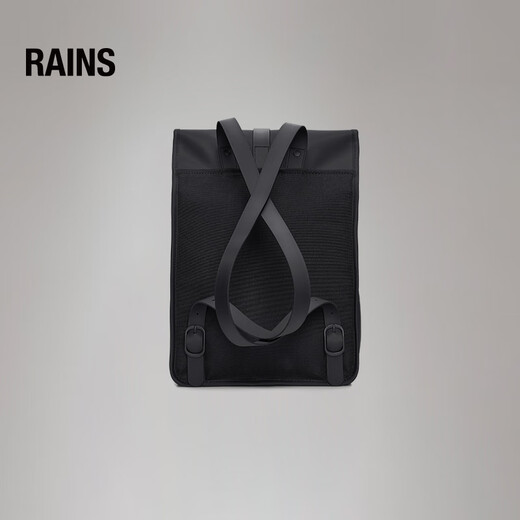 Rains时尚背包女通勤笔记本电脑包户外双肩包书包/13500【优惠价】 黑色 One Size