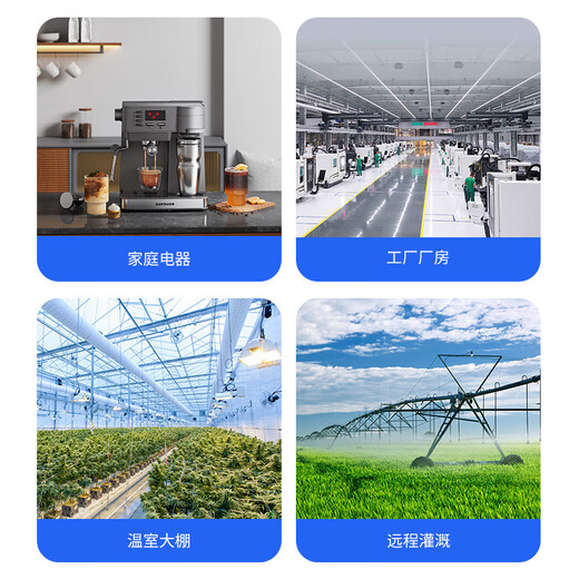 International Electrician (FDD) 220V10A water pump motor remote control socket wireless remote control switch sprayer control power off remote control socket 10A five holes + small remote control