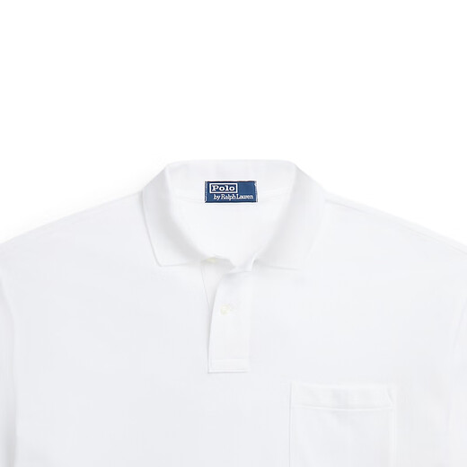 Polo Ralph Lauren Men's Clothing Classic Large Cotton Mesh Polo Shirt RL16859 100-White L