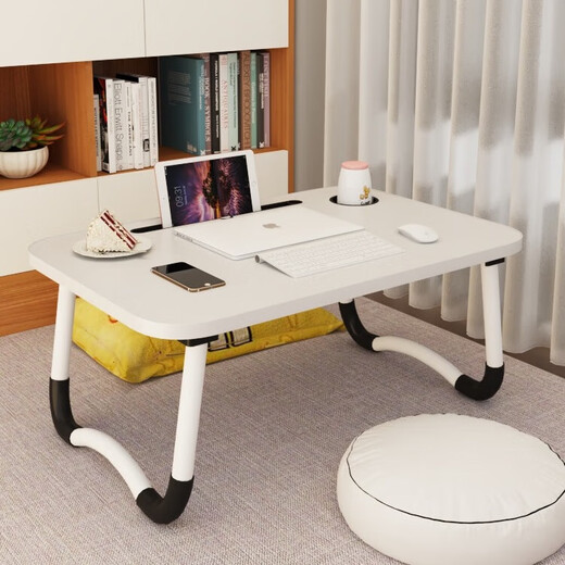 Meikaibin dormitory laptop table home bed small table homework table book student foldable table lazy small table 40cm - shipped in random colors