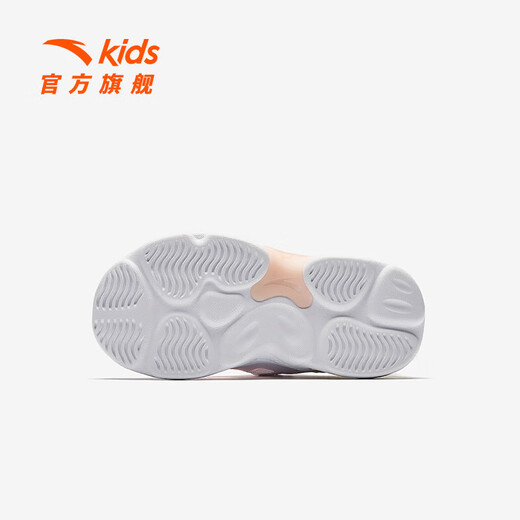 ANTA Children's Sandals Girls' Shoes 2026 Summer New Product Wing Flash Flash Light Outdoor Frame Shoes Beach Shoes Anta White/Pink White/Orange-1 33