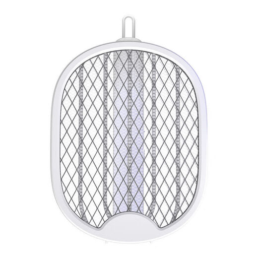 Joyoung Beauty Electric Mosquito Swatter Rechargeable Household Mosquito Killer Lamp 2-in-1 Mosquito Killer Swatter Electric Fly Swatter 4-in-1 Folding Mosquito Killer Swatter 1200mA