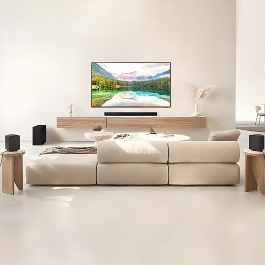 Samsung (SAMSUNG) HW-Q600C/XZ Dolby Atmos Wireless Bluetooth Sound Bar Sound Bar Subwoofer Home Theater TV Projection Game Audio Intelligent Sound Effects
