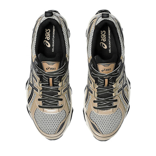Asics Gel-Quantum Kinetic Sports Retro Casual Shoes Amortissant les chaussures de course à usure respirante et non glissantes Khaki 1203A270-203 40