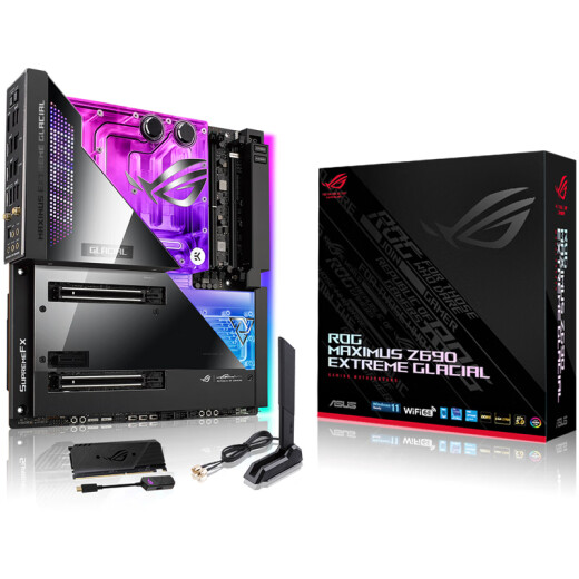 华硕 ASUS华硕 ROG MAXIMUS Z690 EXTREME GLACIAL全新台式主板支持12-14代 全新未拆封3年联保