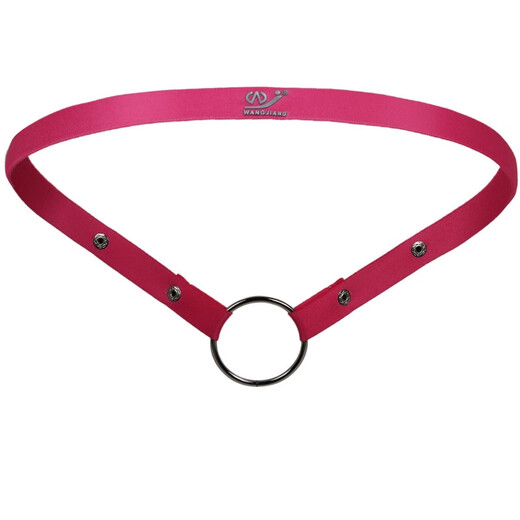 Men's lock ring underwear, lift ring thong for men, CB fixed belt ring, removable elastic belt ring for men, purple L