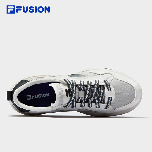 Chaussures pour hommes Fusion Fusion, chaussures de vie de skateboard, 2025 Nouvelles chaussures de coup de pied, chaussures en toile à 2 génération, blancs, blanc / antarctique gris-bc 41