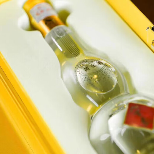 Pengzu Babaishou Golden Wine 52-degree strong fragrance pure grain high-grade liquor 500ml Chinese time-honored brand intangible cultural heritage craft 52%vol 500mL 1 bottle Single bottle