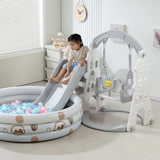 Baby Slide Children's Sliding Swing Two-In-One-Familie mit Innenbabyklettern