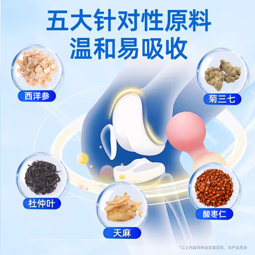 南同四海南京同仁堂天麻杜仲叶平卧菊三七通络片疼护天麻当归三七片关节养