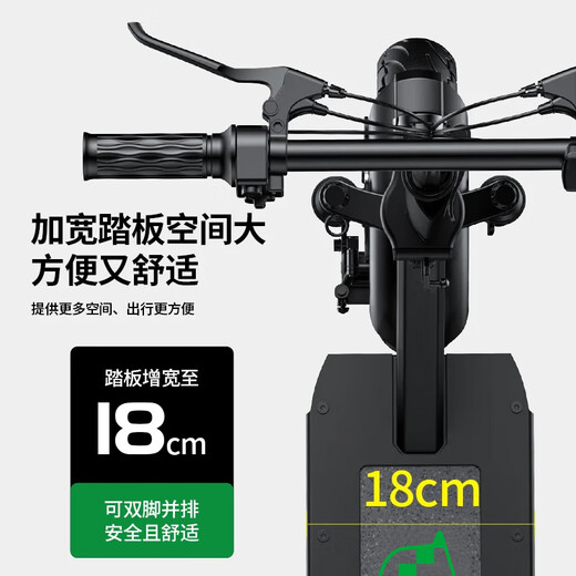 Luyuan Recommended Brand for Life Electric Scooter Lithium Battery Portable Foldable Electric Vehicle Adult Two-Wheeled Scooter Mini Electric Vehicle 48V/Black/110-130 Miles/800W/Smart AI/With Seat