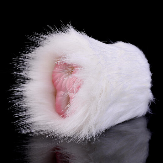 Geeba Plush Toy Aircraft Cup Her Manual Masturbation Device Simuliertes Tier vaginaler Penis -Trainer Silikon Messy Sheep6227 Dual Channel [12*17*29 cm]