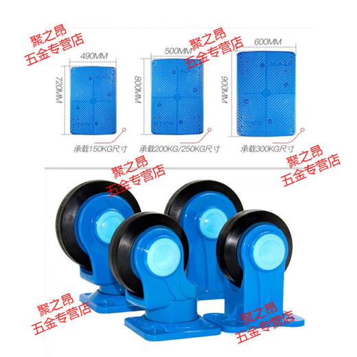 XMSJ定制搬运工PLA-LH超静音拉货折叠手推车平板车搬运车拖车推货家用 A400g/1355*650 扶手折倒 PLA4