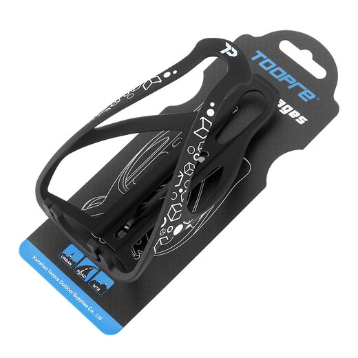 Jingmengyuan mountain bike water bottle holder road bike mineral water drink bottle water cup holder ultra-light nylon plastic pink