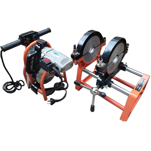 160pe pipe hot melt machine butt welding machine manual 200 water pipe electric butt welding machine welding machine hand welding machine 50-200 four-ring manual machine (digital display high