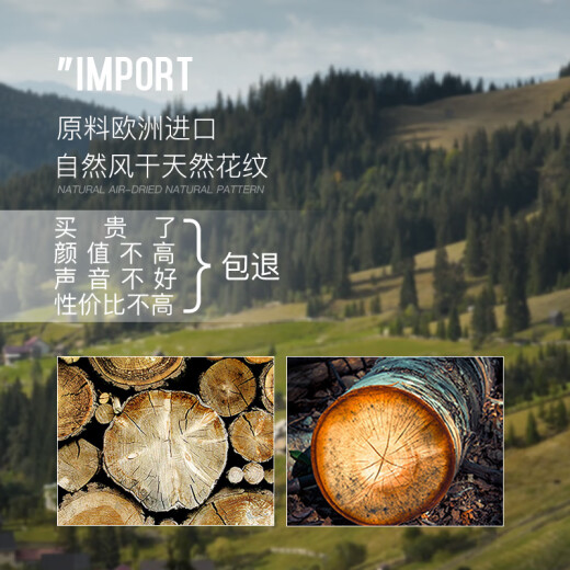 莱斯曼德成人儿童专业考级独奏演奏小提琴纯手工进口欧料小提琴M006A  4/4