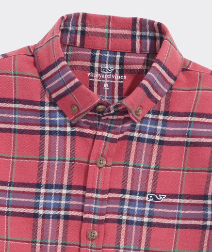 Vineyard vines boys casual crab shell plaid 7