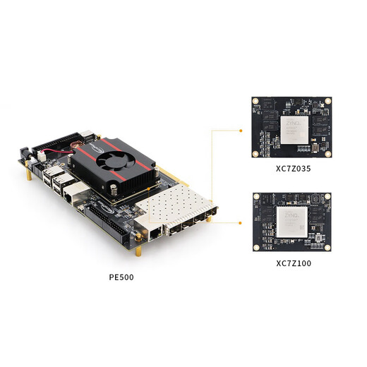 Microphase PE500-XME7035 Xilinx FPGA开发板ZYNQ7100 7035 ARM XC7Z035 XC7Z100工业级
