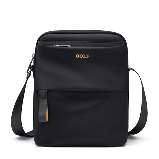 Bolso de hombro de golf (golf) bolso para hombres bolsas de caramelo casual oxford tela bolso para hombres 2025 nuevo lienzo moderno mochila negra