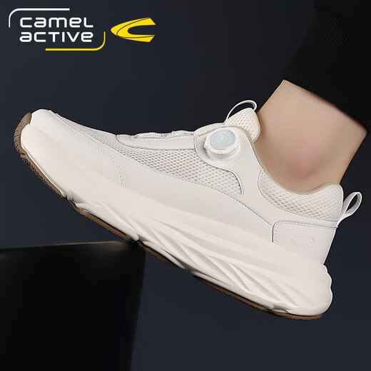 Camel Dynamic Herrenschuhe atmungsaktueller Outdoor-Laufsportschuhe weiche Sohle-Männer-Freizeitschuhe Trittschuhe in schwarzer [weicher Sohle weicher Oberfläche] Nicht-Schlupf 3527 38 Standard Lederschuhgröße