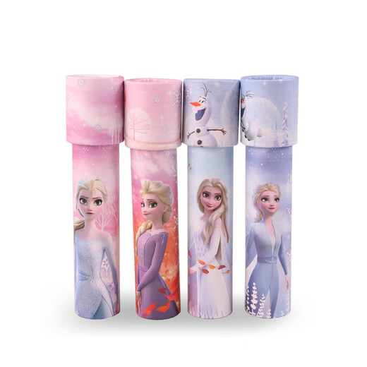 Authentic authorized Frozen Princess Elsa children's kaleidoscope toys polyprism children's toys Authentic authorized large-sized Frozen 2 kaleidoscope
