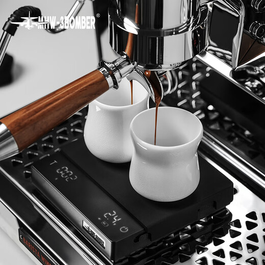 MHW-3BOMBER bomber small Rubik's cube coffee electronic scale 3.0 multi-function weighing gravity flow rate timer hand brewing Italian bar