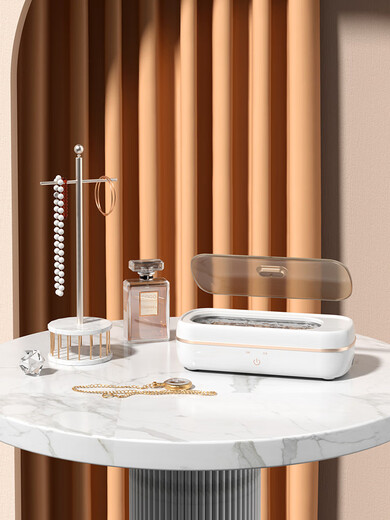 Multifunctional cleaning machine, blue light glasses cleaning machine, household small jewelry cleaning machine, ultrasonic white