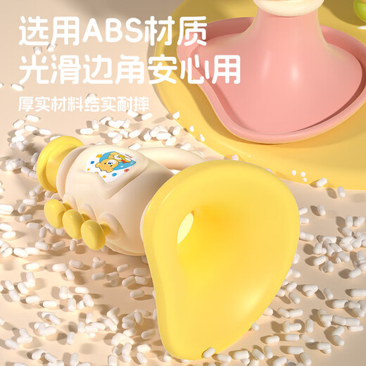 小喇叭儿童玩具婴儿宝宝吹乐吹响乐器吹奏乐器口琴迷你吹哨子口哨 粉兔款-赠送挂脖绳