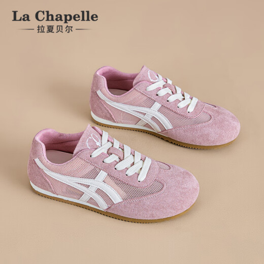 La Chapelle Frauenschuhe, Frauen Sommer Neues Freizeitschuhe mit atmungsaktiven deutschen Trainingsschuhen für Frauen-6625-2 Pink 40