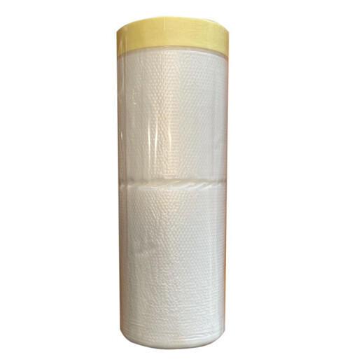 Dust-proof and anti-paint protective film, spray paint masking film, decoration car furniture, bed and paper masking paper, exterior wall real stone paint, high viscosity, 55cm*25 long, please take 100 rolls for the whole box