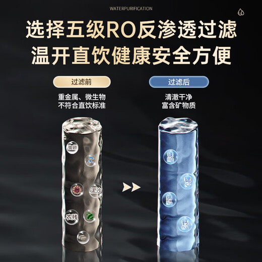贝亦净适配通用沁园净水器滤芯配件KRL提拉净水机小白鲸海王小新小水钻大白鲨PGP复合CTO碳棒RO反渗透膜 KRL6903/6913【PGP+CTO+RO套】