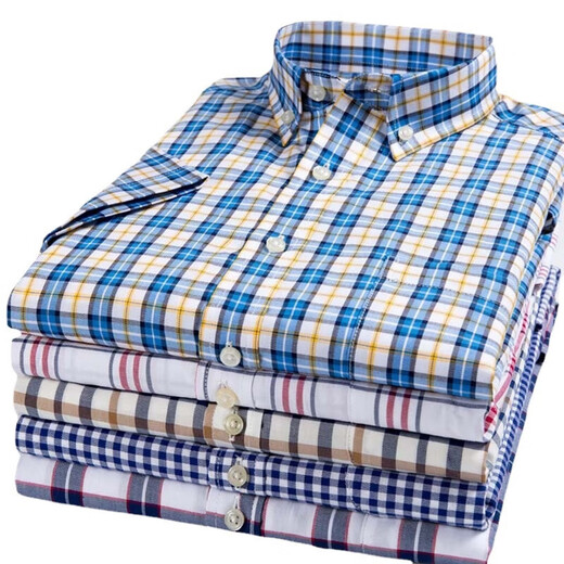 [Cotton Daddy-Anzug] High-End-Sommerhemd-Hemd-Kurzärmel-Kurzarm mittleren und jungen losen lässigen Hemden modisch und vielseitig F983 M 39