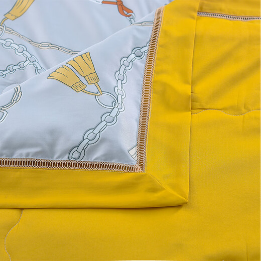 FIRS Shanshan Home Textile Zhen Silk Satin Silk Quilt-Fanghua QFS-12128 200*230cm