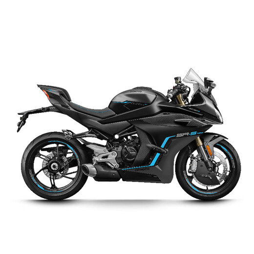 CFMOTO Chunfeng 450SR S single swing arm 2025 imitation racing sports car motorcycle store pickup sapphire black