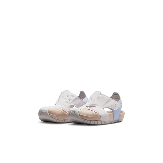 耐克（NIKE）Jordan官方耐克乔丹男女童FLARE婴童凉鞋魔术贴秋季宝宝CI7850 142山峰白/传奇蓝/氢蓝/传奇浅褐 25