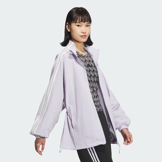 阿迪达斯（adidas）外套女装 春夏季新款DANCE JKT健身训练透气运动服时尚休闲服 JI9767 S