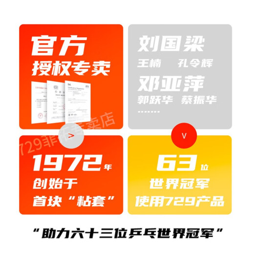 729友谊金一星二星三星四星乒乓球拍5层全木球拍直拍横拍单支 郝帅一星(短柄) 直拍