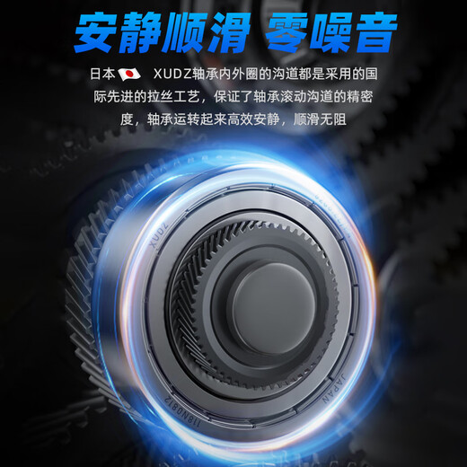 日本XUDZ进口微型迷你小轴承型号大全滑板轮滑儿童滑板车轴承P2级高速电机精密滚动滚珠旋转深沟球轴承 691X-ZZ 内1.5外5高2.6【P2级】