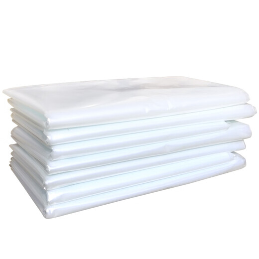 Greenhouse plastic sheet waterproof transparent thickened window sealing windproof coldproof windproof and dustproof plastic film household covering film 8 meters wide 15 meters long thickness 10S