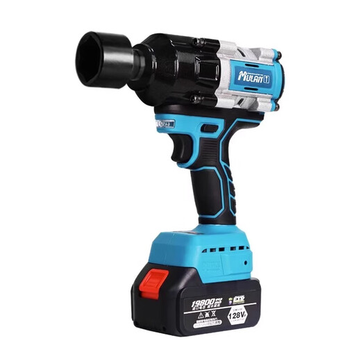 Auto repair electric wrench large torque brushless charging lithium battery heavy-duty wind impact cannon charging plate hand storm tool 688N-auto repair 46-piece set 21v-7.5Ah 16800mh two-electric