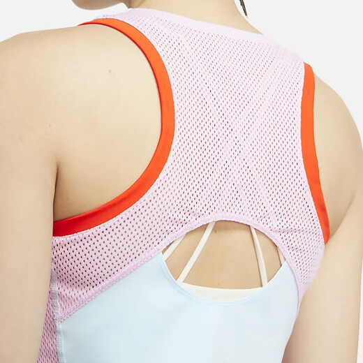 Nike (Nike) / Authentic Summer New Women's Breathable Sports Tennis Training Training Sans Sans Manchest Gest DR6796-474 Flagship officiel DV9898-010 L 165 / 88A