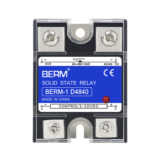 Junki einphasige Festkörperrelais D4840 Sicherheitsanschluss Kühlkörper DC-kontrolliertes AC SSR-40DA SSR-25DA Berm-1 D48120