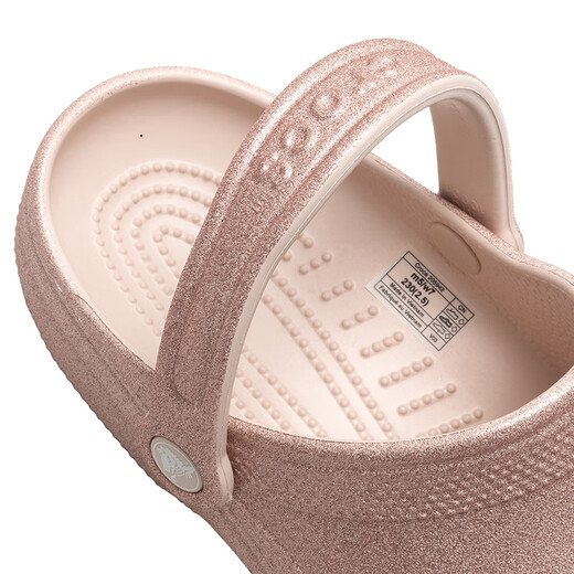 卡骆驰（crocs）25新款闪耀洞洞鞋男女clog透气凉拖沙滩鞋运动拖鞋 205942-6WV 36-37