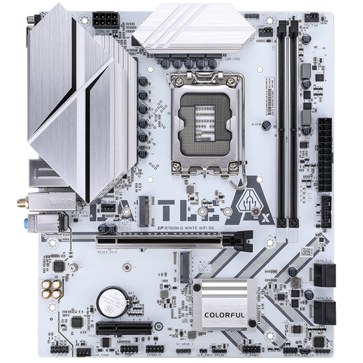 七彩虹 主板CPU套装BATTLE-AX B760M-G WHITE WIFI D5 小冷钢+英特尔(Intel)  i3-14100F  CPU套装